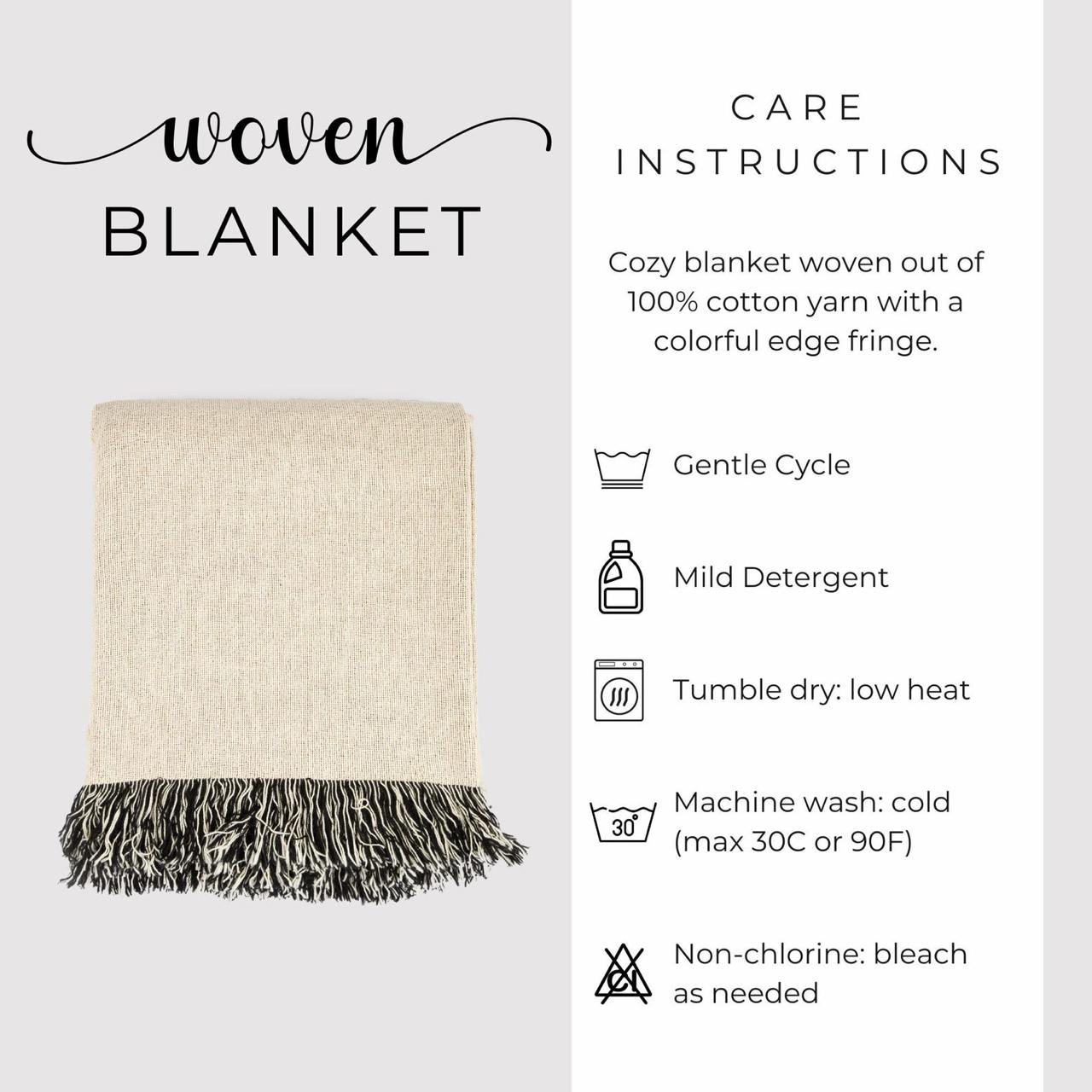Spirit Wolf Woven Blanket