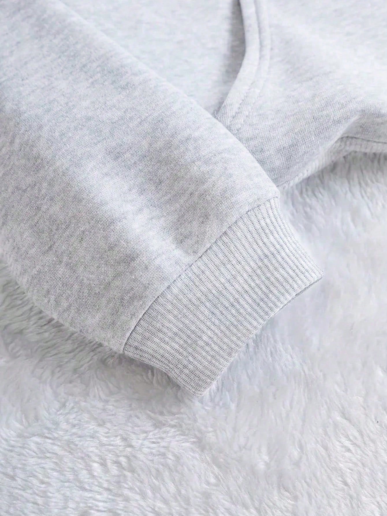 Cowboy Printed Thermal Hoodie