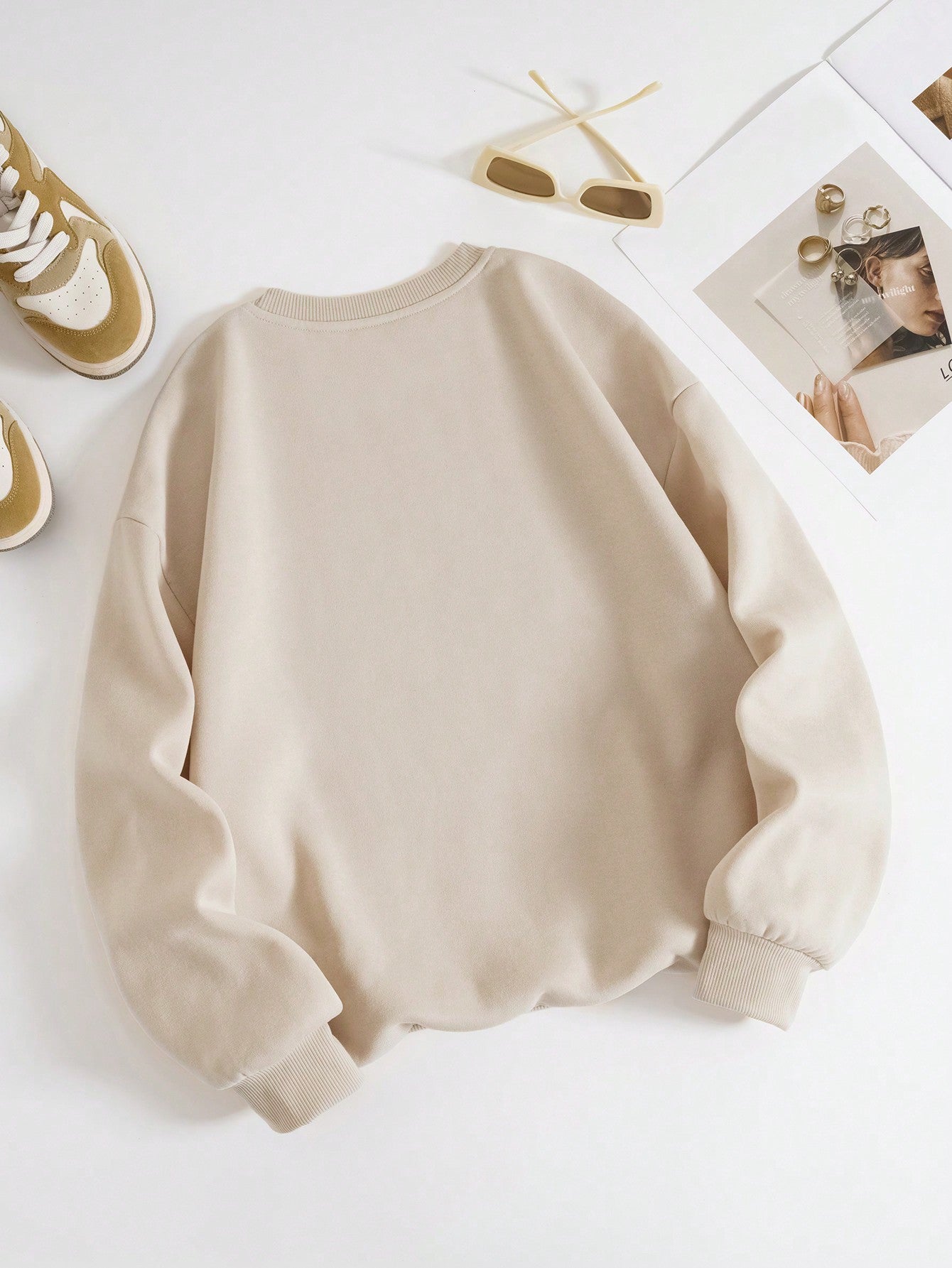 Graphic Thermal Lined Sweatshirt