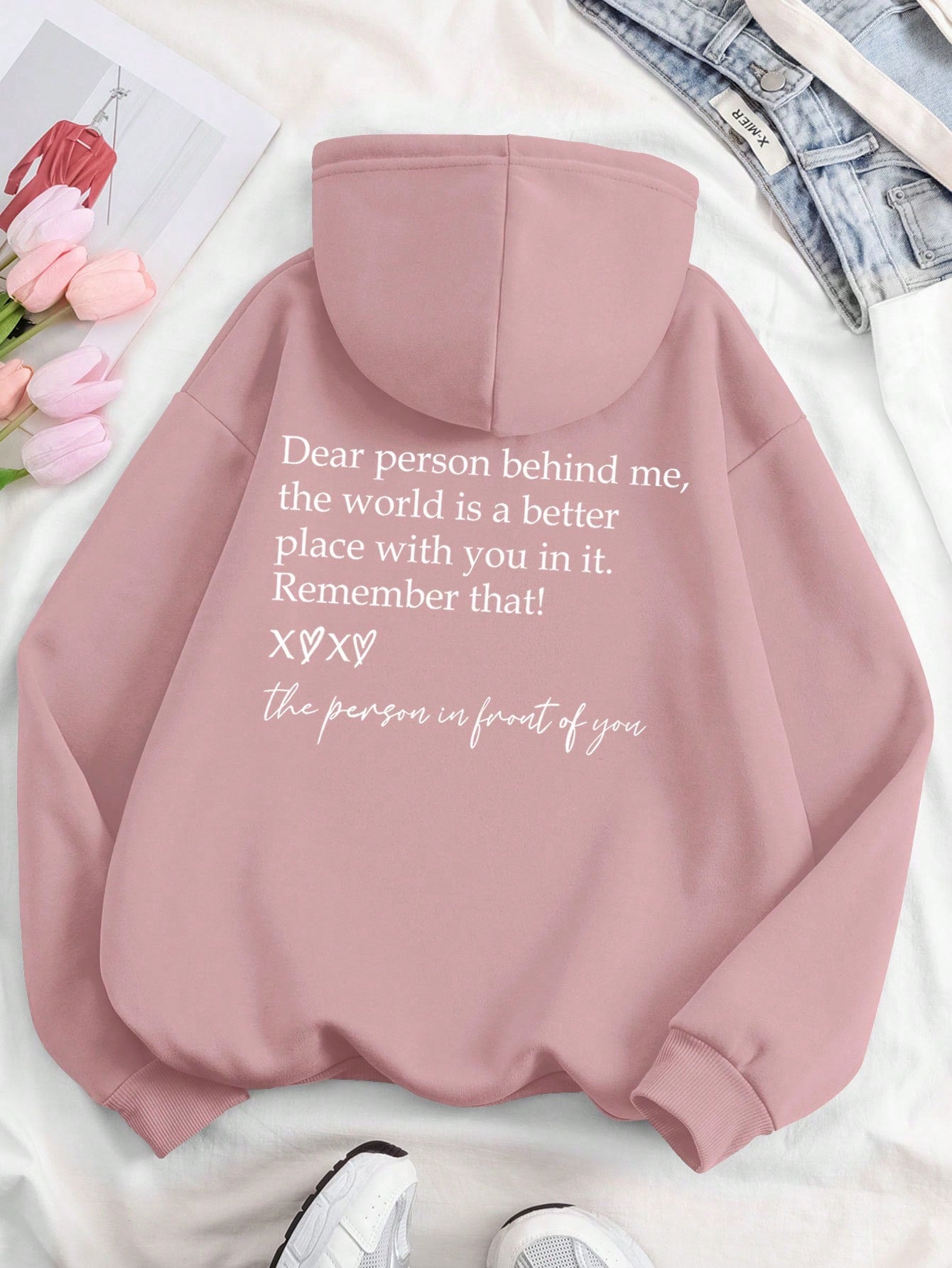 Women Loose Fit Casual Hoodie