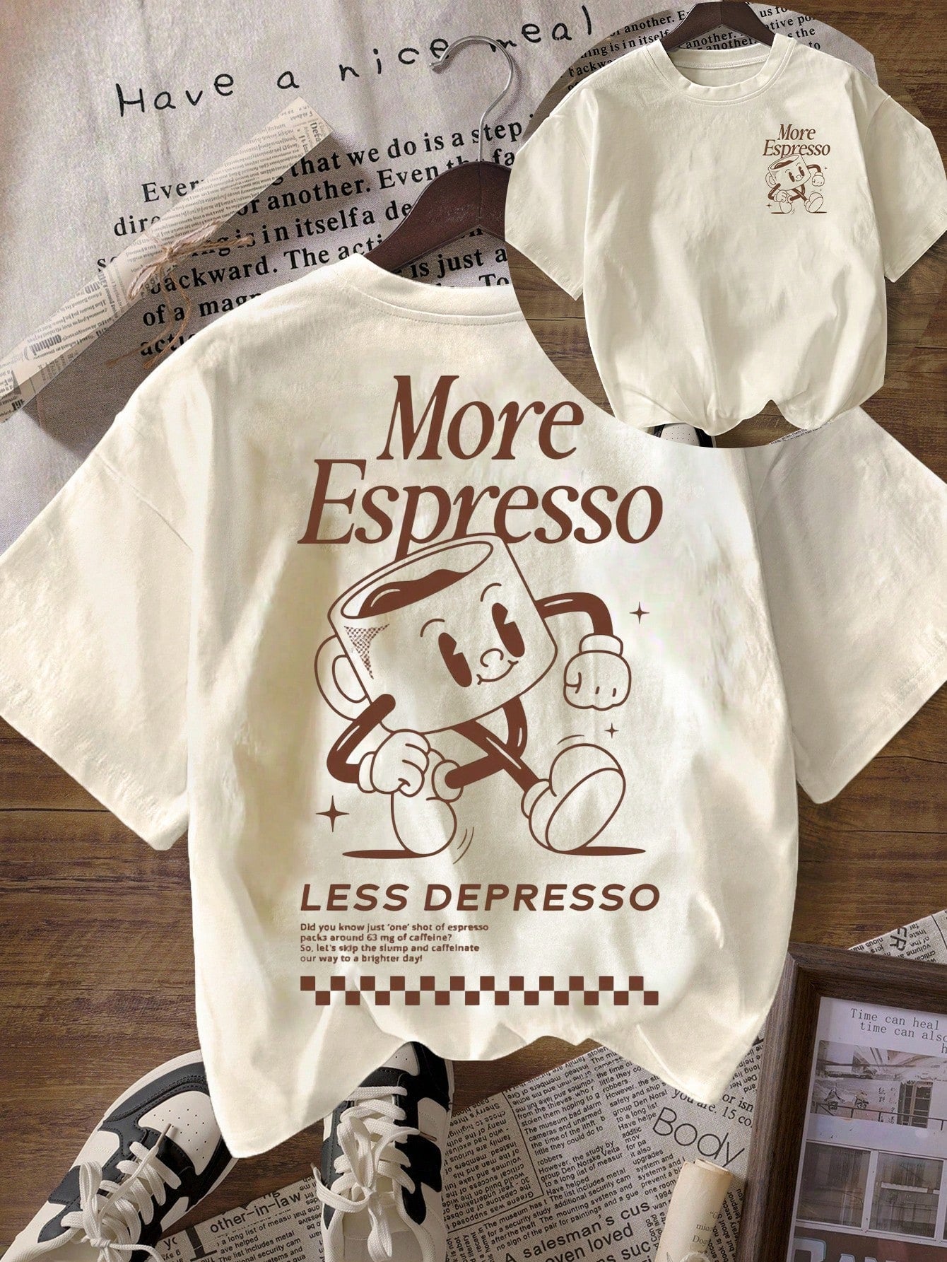 Coffee Club Short Sleeve T-Shirt