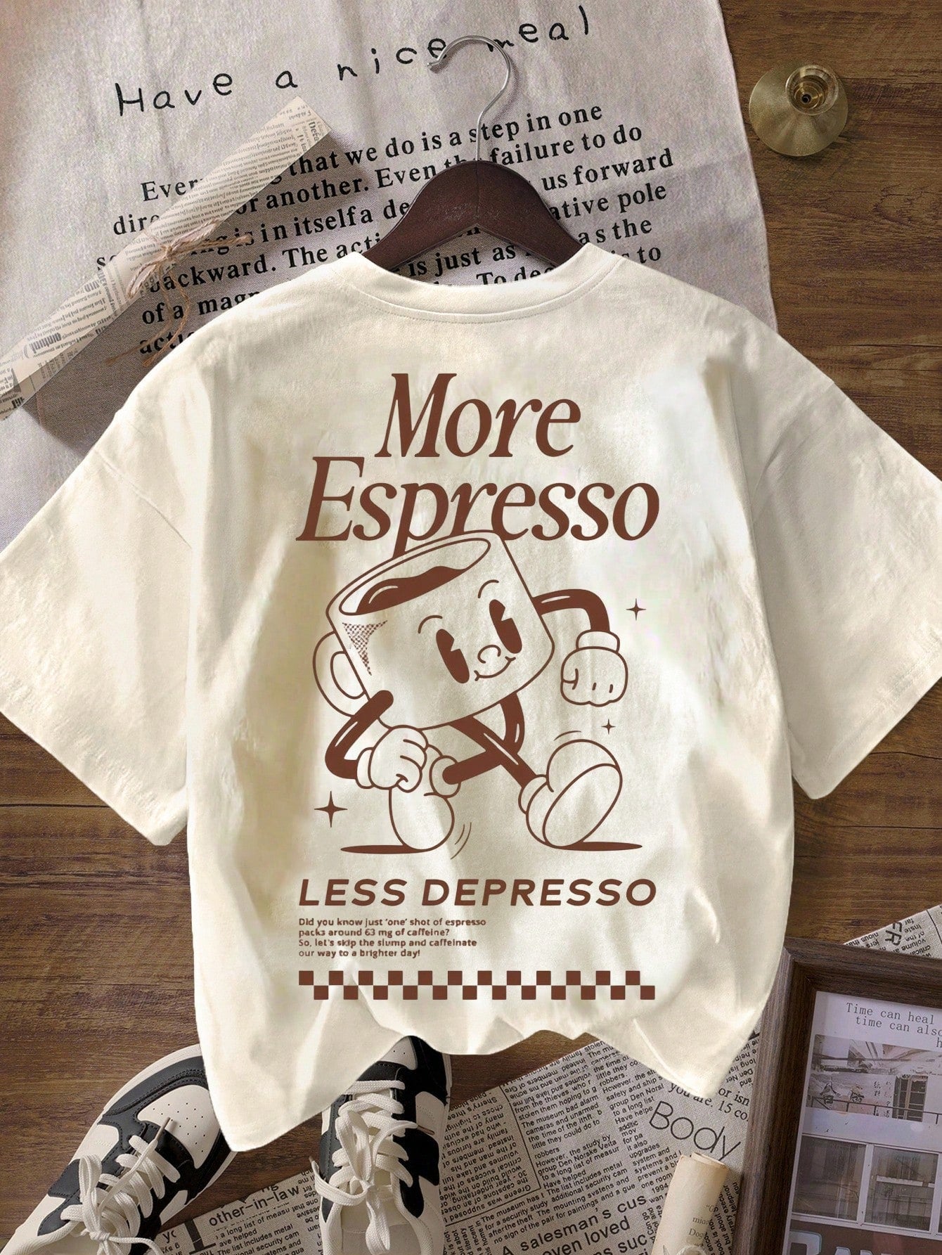 Coffee Club Short Sleeve T-Shirt