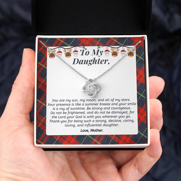 Christmas Gift to Daughter - Thank you for being such a strong, decisive, caring, loving, and influential daughter.