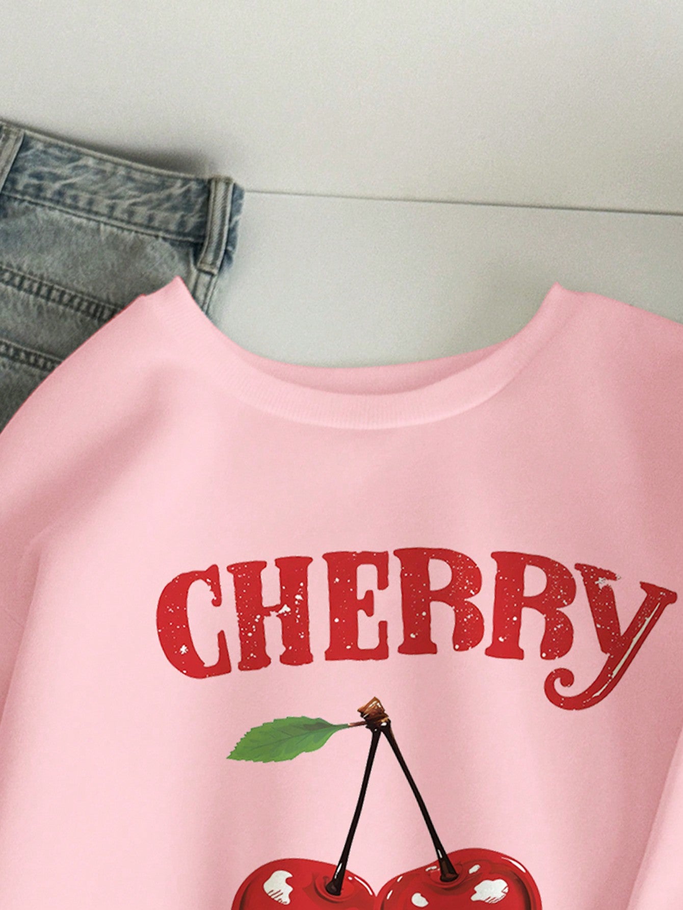 Cherry Blossom Sweatshirt For Women