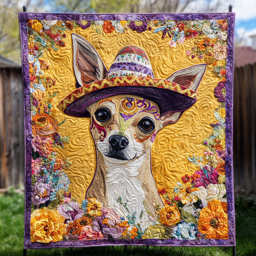 Amor Perrito Quilted Blanket Nice Throw Blanket Skull Themed Gifts For Him - Marykun