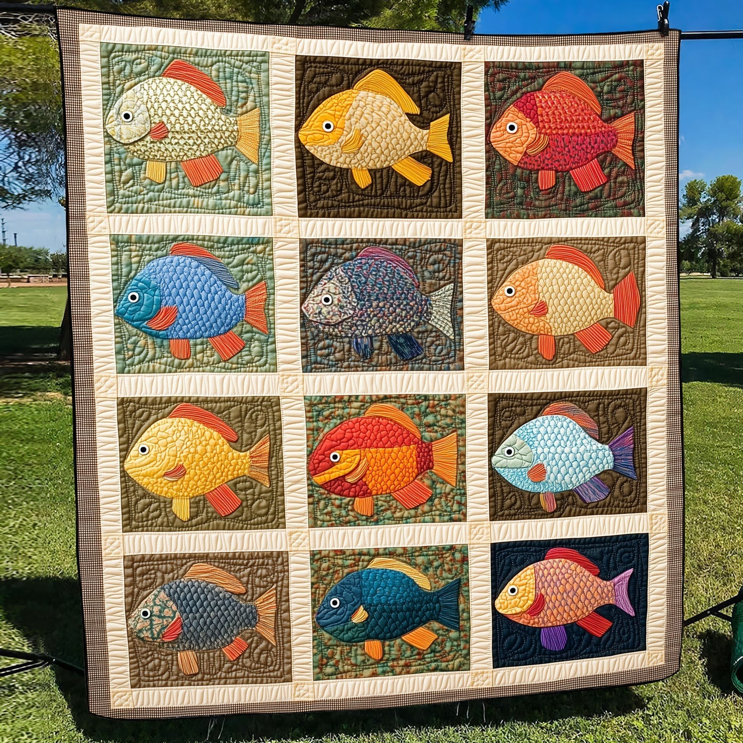 Anglers Paradise Quilted Blanket Christmas Room Decor Sea Turtle Christmas Gifts - Marykun