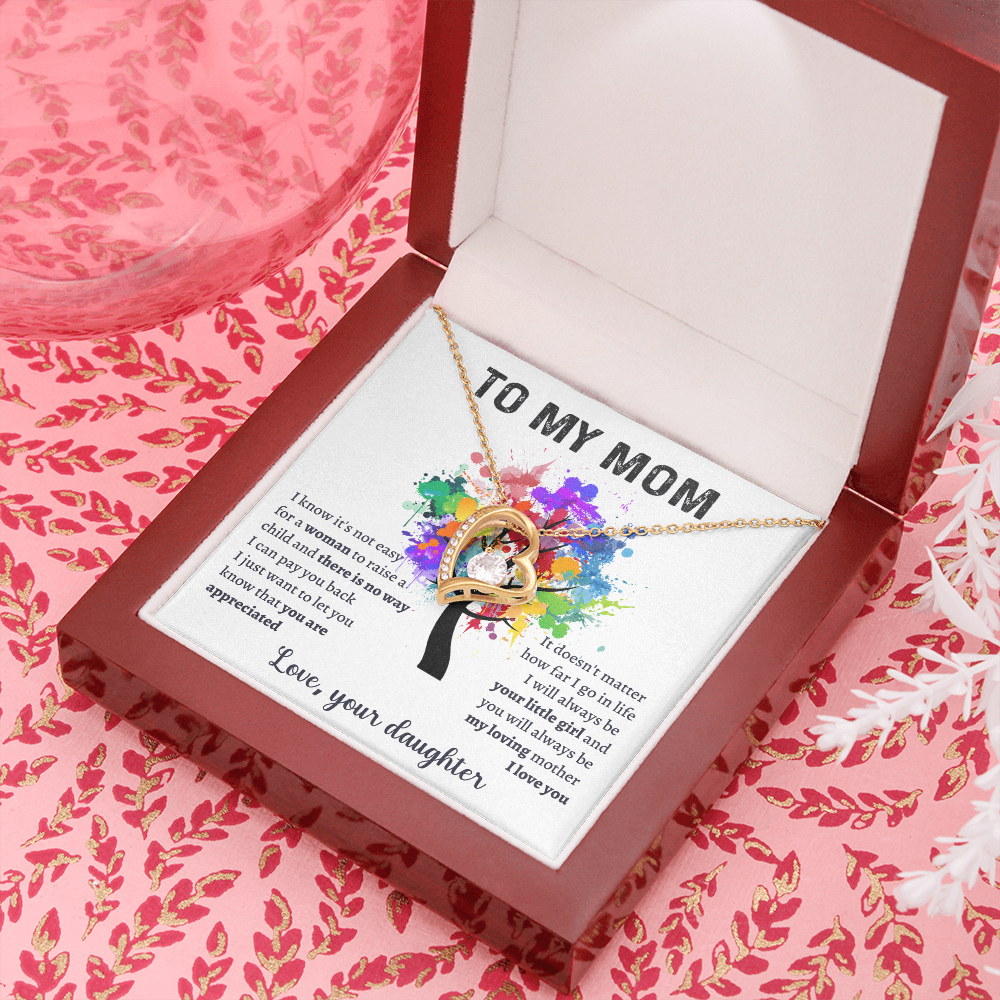Gift for Mom - I will always be  your little girl and you will always be  my loving mother  I love you