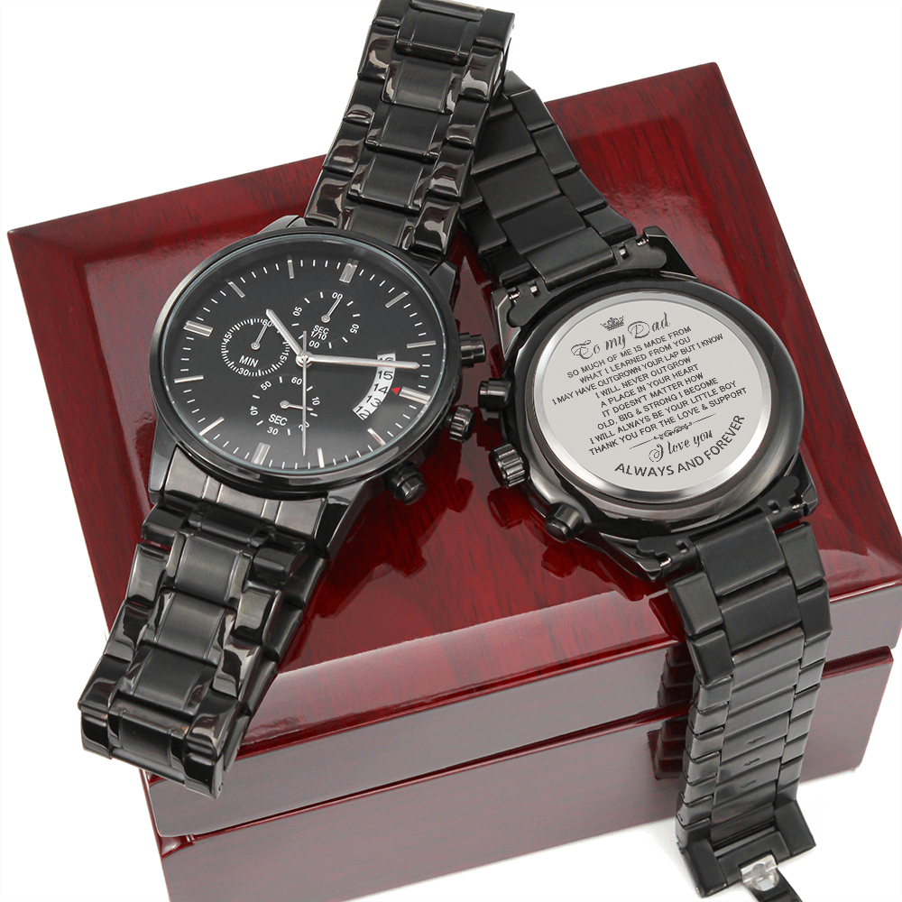 Black Watch For Dad- So much of me is made from what I learned from you