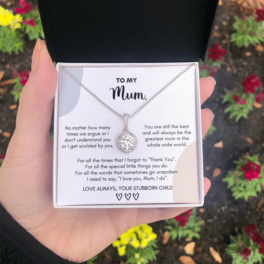 Gift for Mum - I need to say, "I love you, Mum... I do"