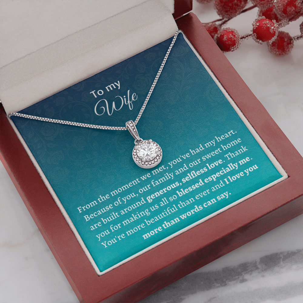 Gift for Wife - I love you more than words i can say