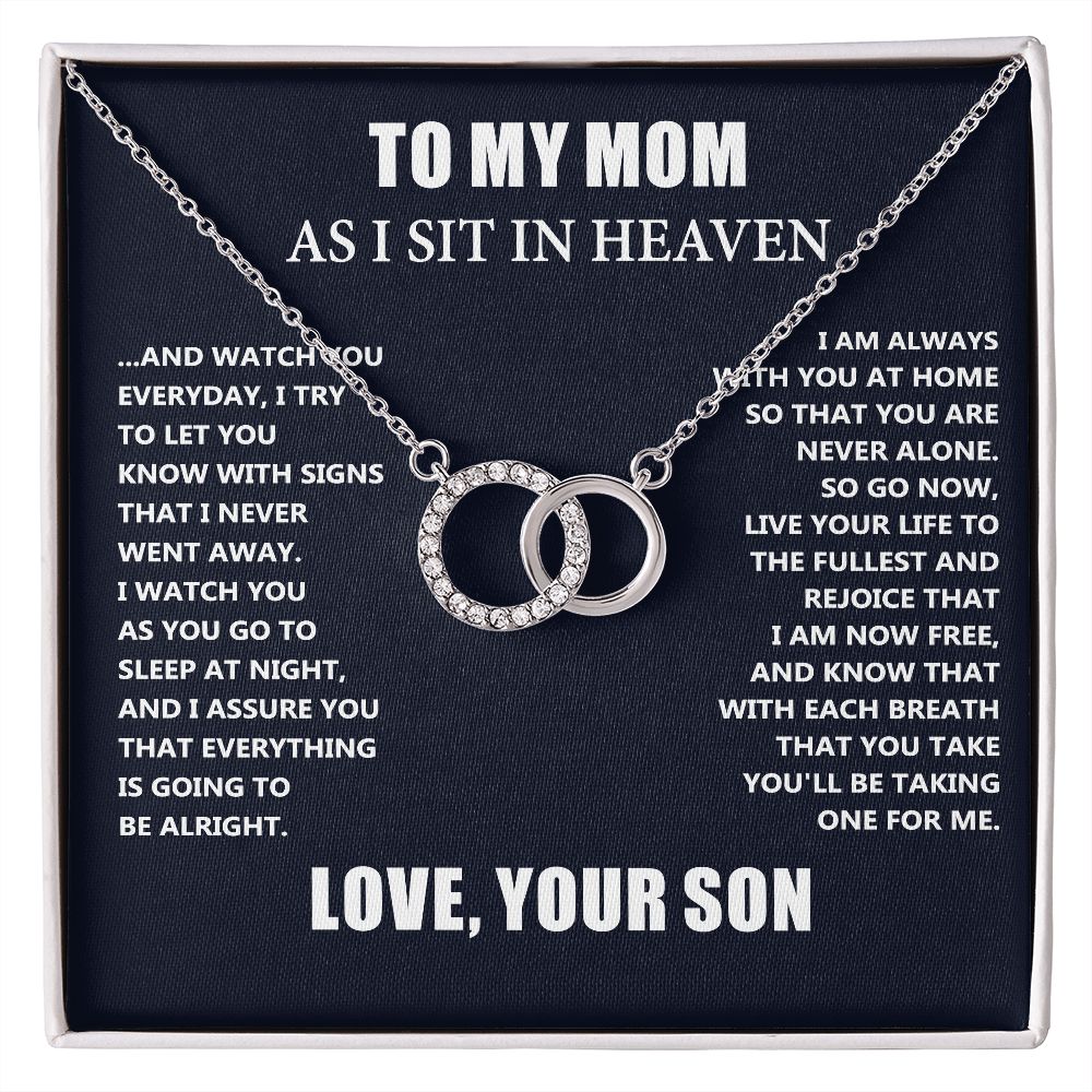 Loss of Son Gift for Mom - Christmas Mother's Day Necklace Gifts For Mother