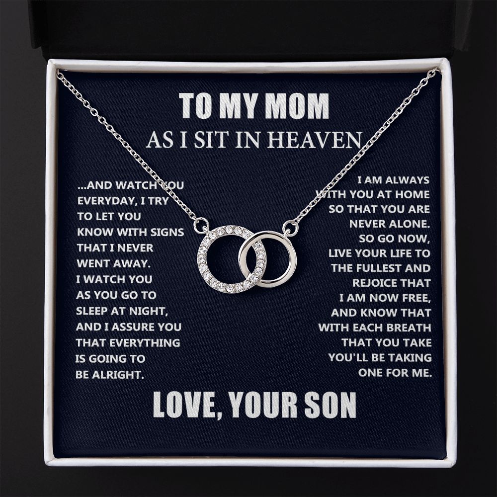 Loss of Son Gift for Mom - Christmas Mother's Day Necklace Gifts For Mother