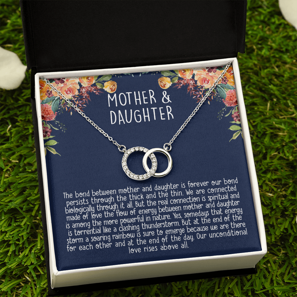 Gift for Mother and Daughter- The bond between mother and daughter is forever our bond persists through the thick and the thin