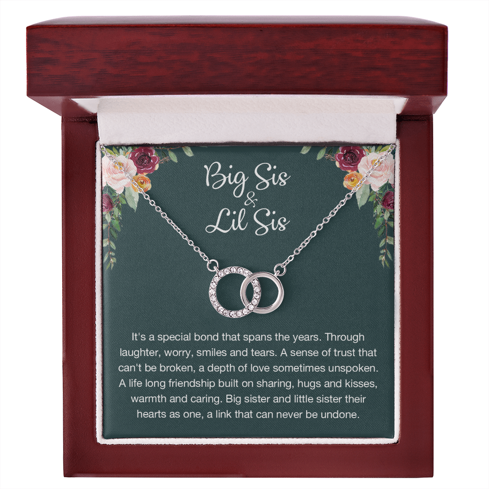 Big Sister & Little Sister Necklace, Pair Perfect Necklace, Gift For Sister