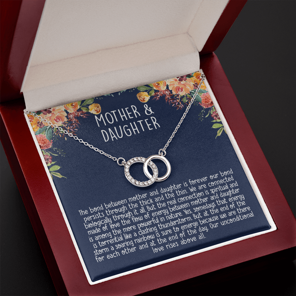 Gift for Mother and Daughter- The bond between mother and daughter is forever our bond persists through the thick and the thin