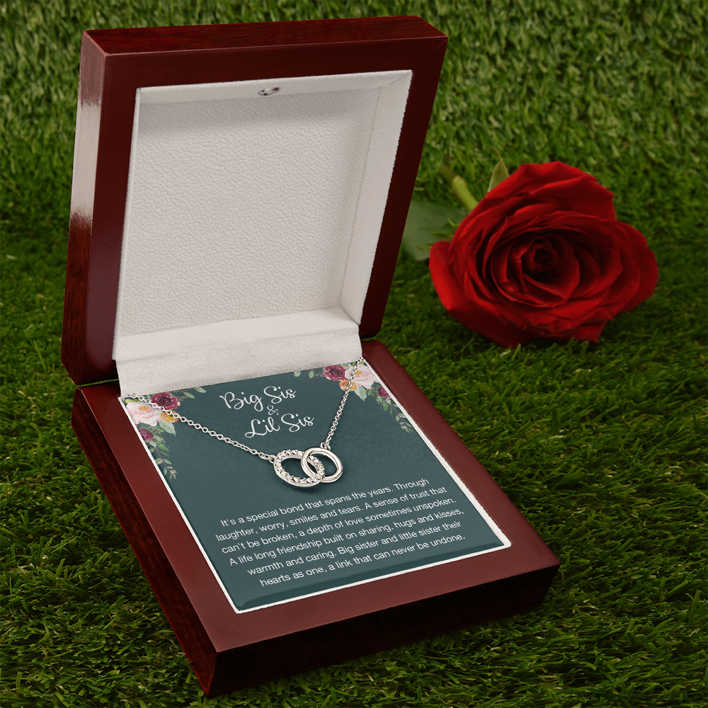 Big Sister & Little Sister Necklace, Pair Perfect Necklace, Gift For Sister