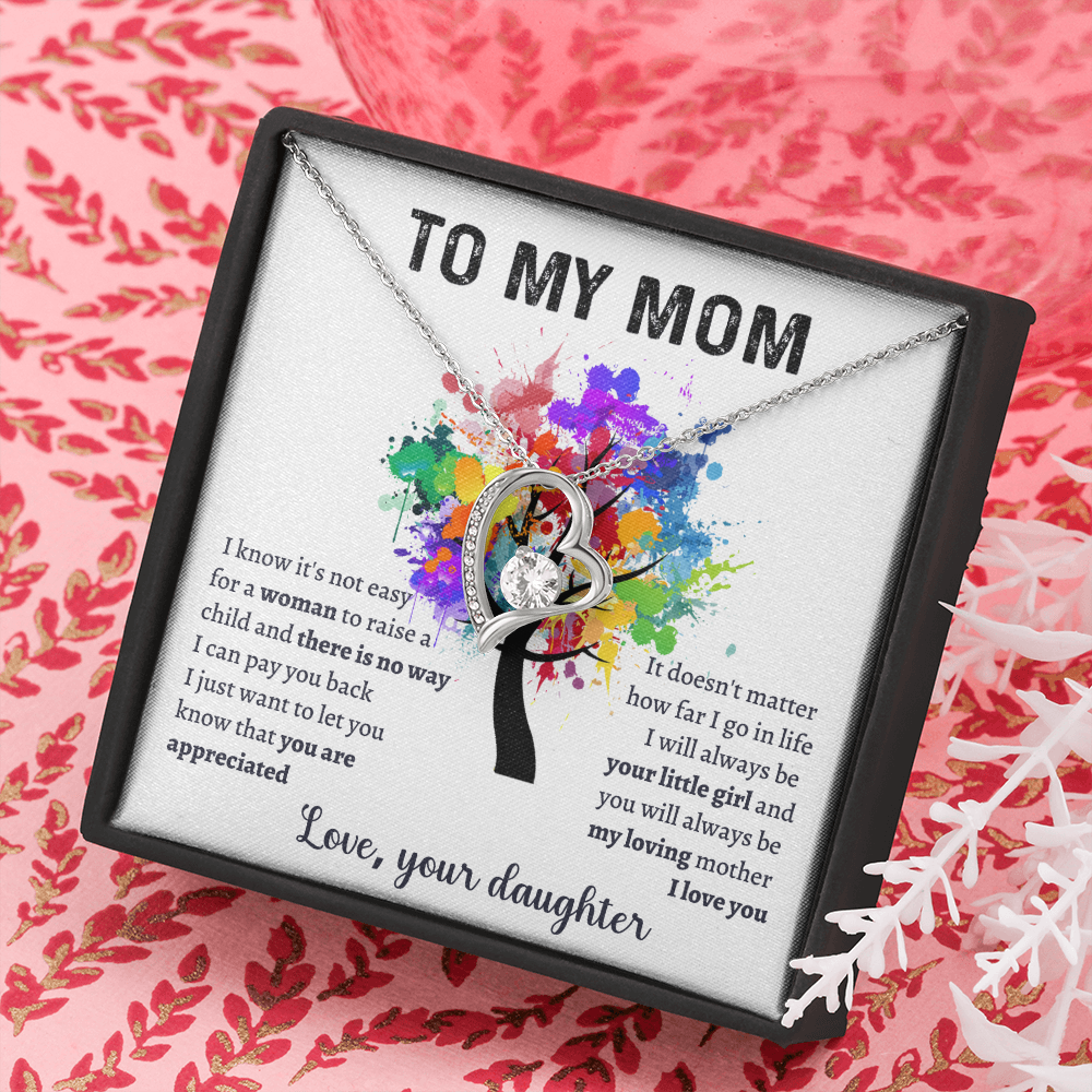 Gift for Mom - I will always be  your little girl and you will always be  my loving mother  I love you