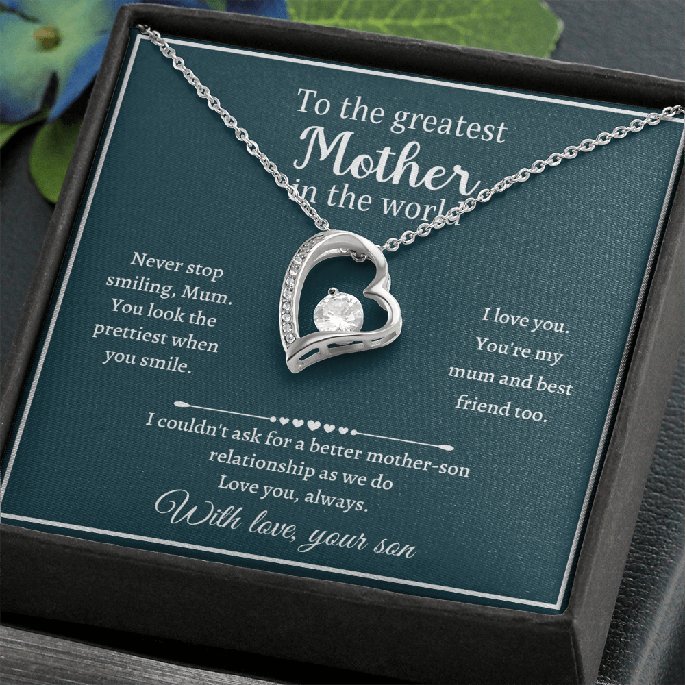 Mother's Day Gift - I couldn't ask for a better mother-son relationship as we do