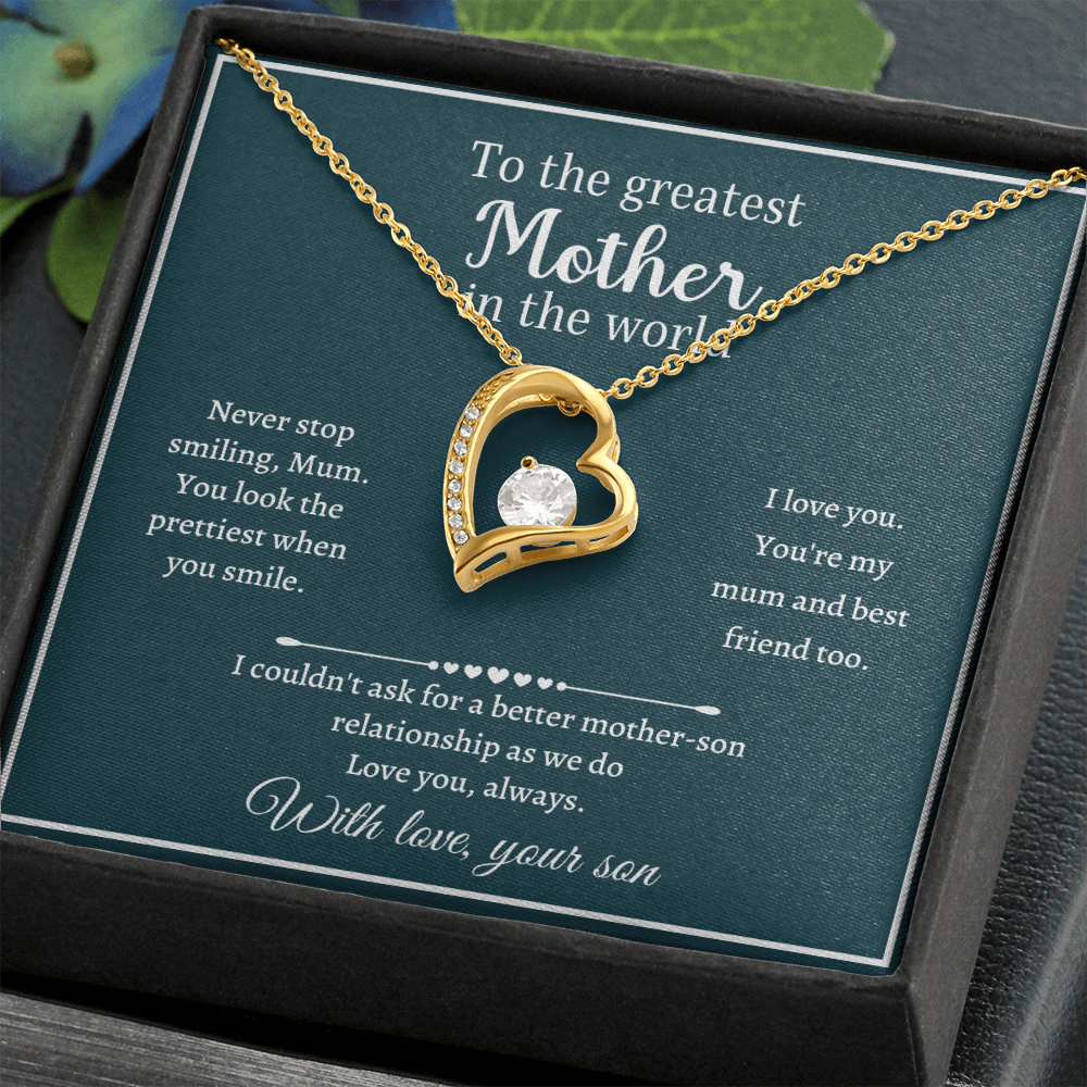 Mother's Day Gift - I couldn't ask for a better mother-son relationship as we do