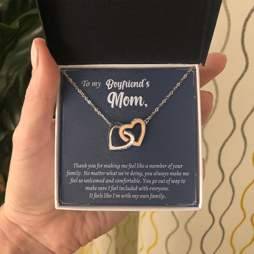 Gift for Boyfriend's Mom- It feels like I'm with my own family