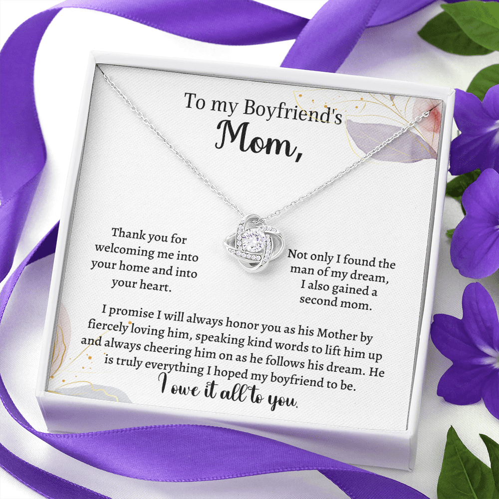 Gift for Boyfriend's Mom - He is truly everything I hoped my boyfriend to be