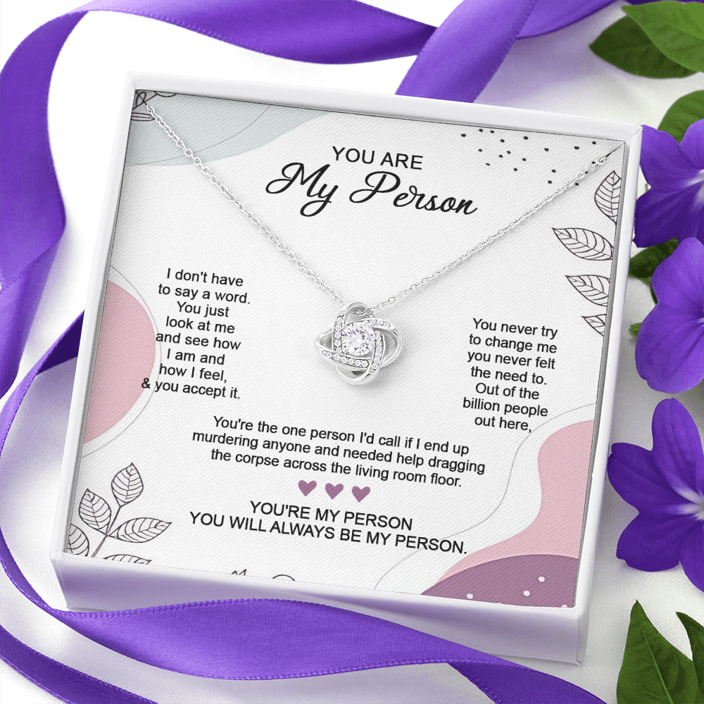 Gift for bestie, friend- I don't have to say a word