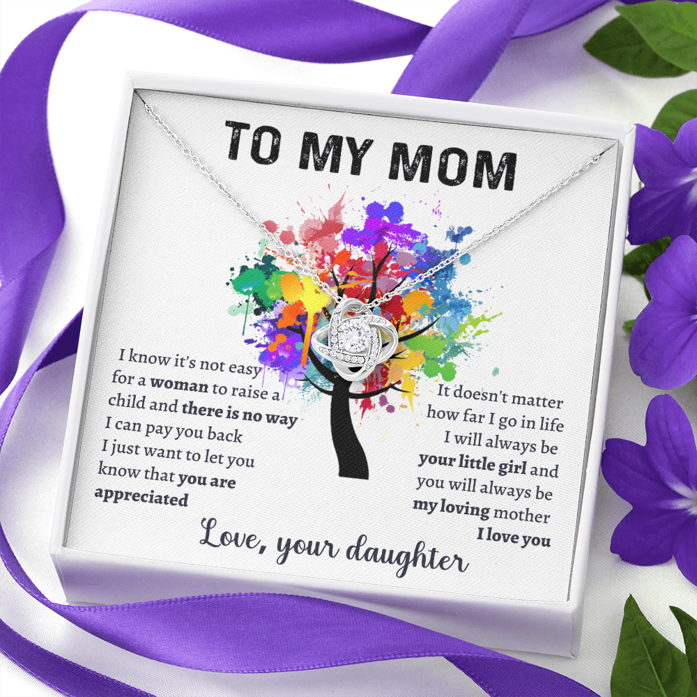 Gift for mother from daughter- you will always be my loving mother