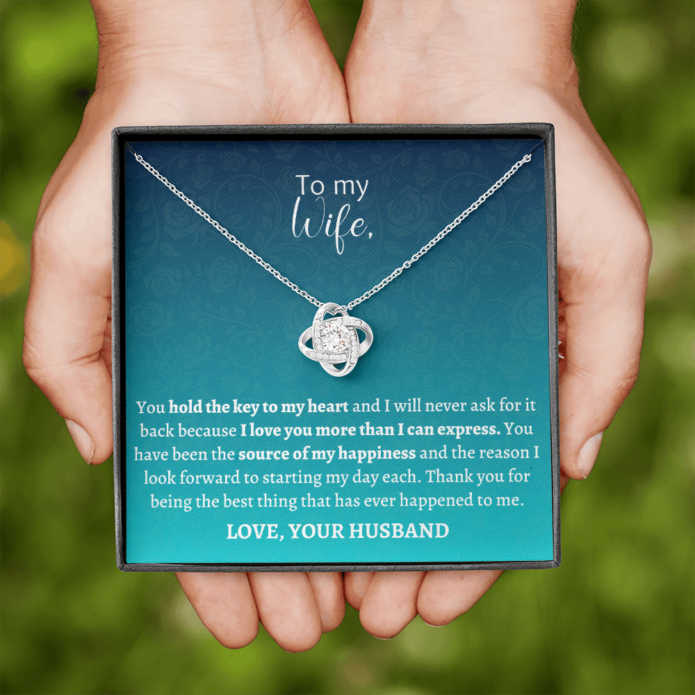 Gift for Wife - Thank you for being the best thing that has ever happened to me. Love, Your Husband