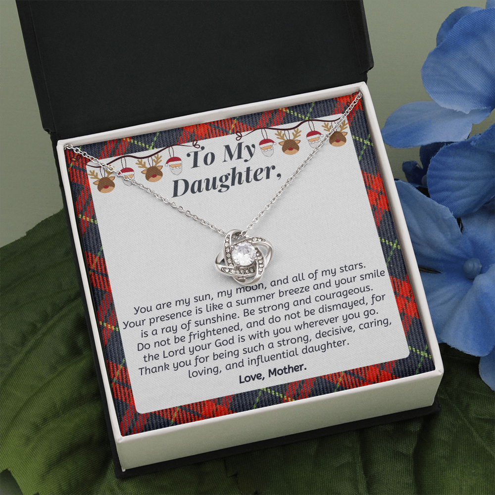 Christmas Gift to Daughter - Thank you for being such a strong, decisive, caring, loving, and influential daughter.