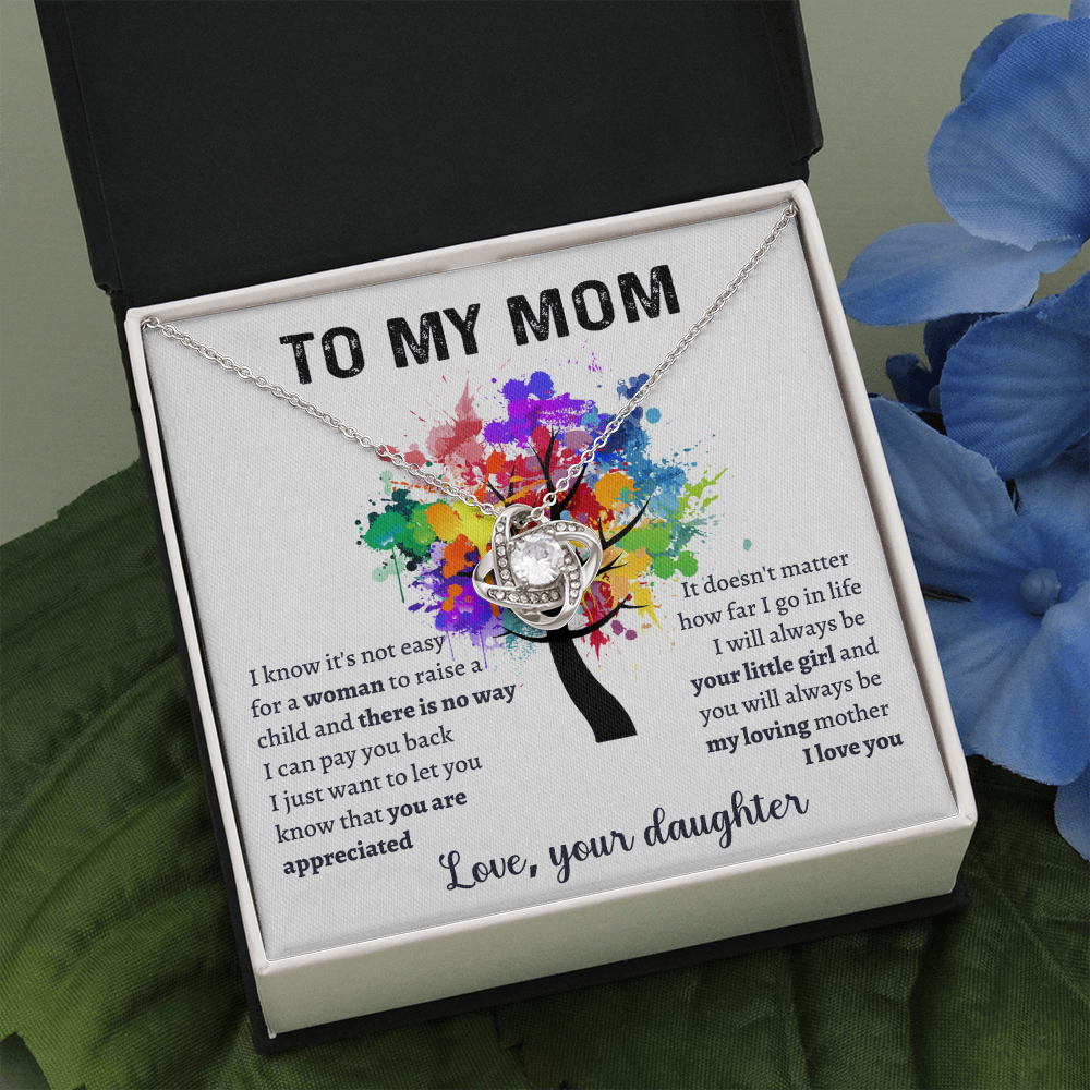 Gift for mother from daughter- you will always be my loving mother