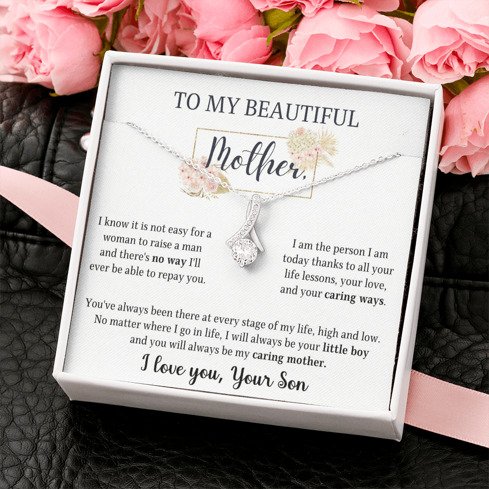 Gift for mom- You will be always be my caring mother