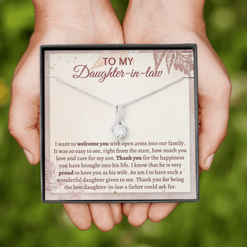 Gift for Daughter-in-law - Thank you for being the best daughter-in-law a father could ask for.