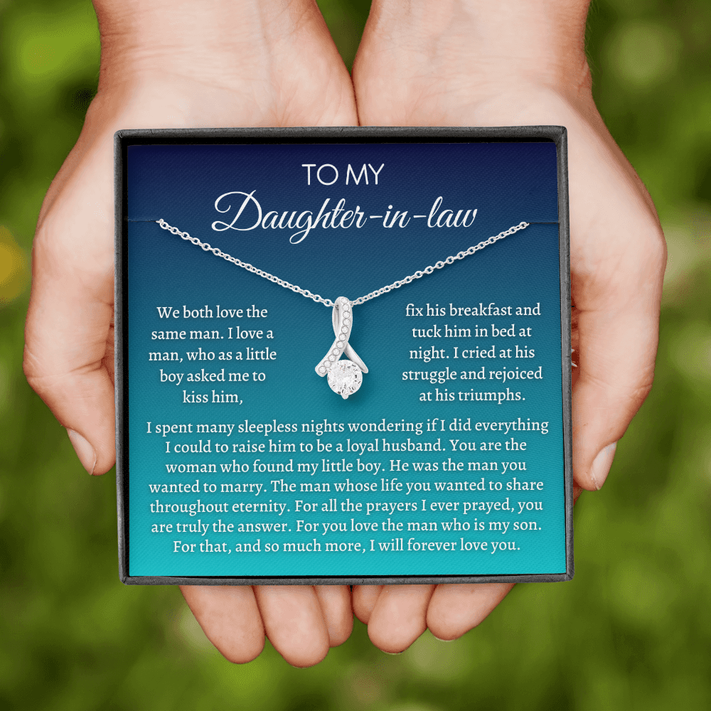 Gift for Daughter-in-law - I will forever love you