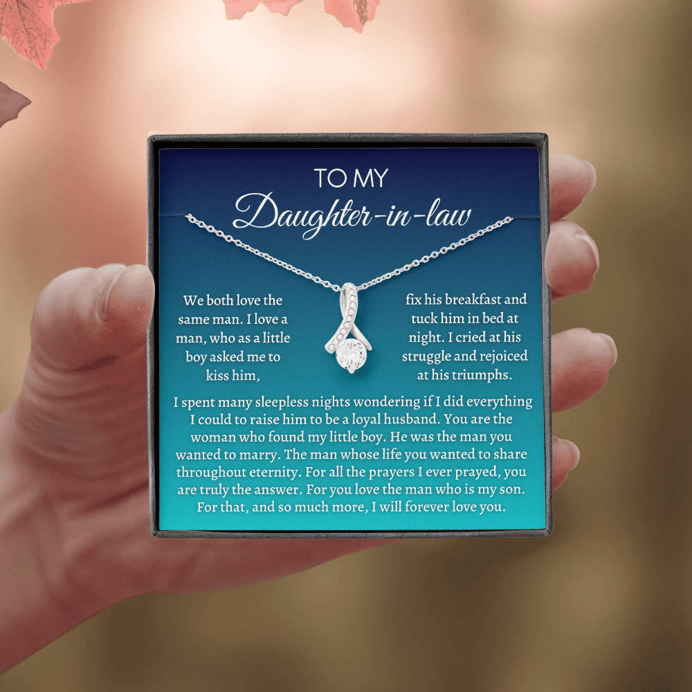 Gift for Daughter-in-law - I will forever love you