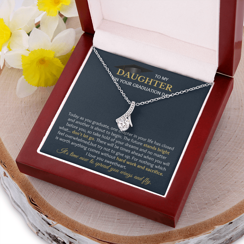 Graduation gift for Daughter - It's time now to spread you wings and fly