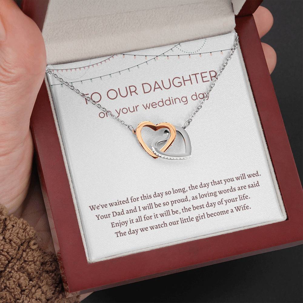 Wedding gift for Daughter - We're waited for this day so long, the day we watch our little girl become a Wife