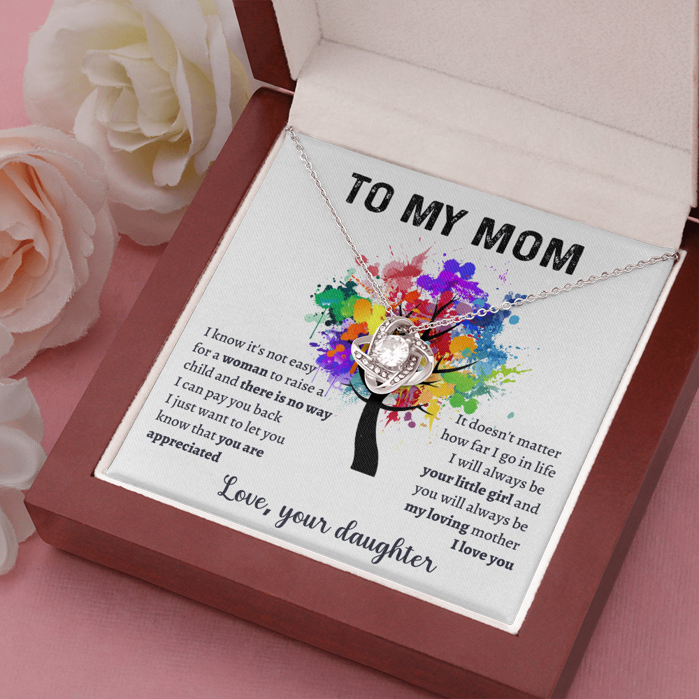 Gift for mother from daughter- you will always be my loving mother
