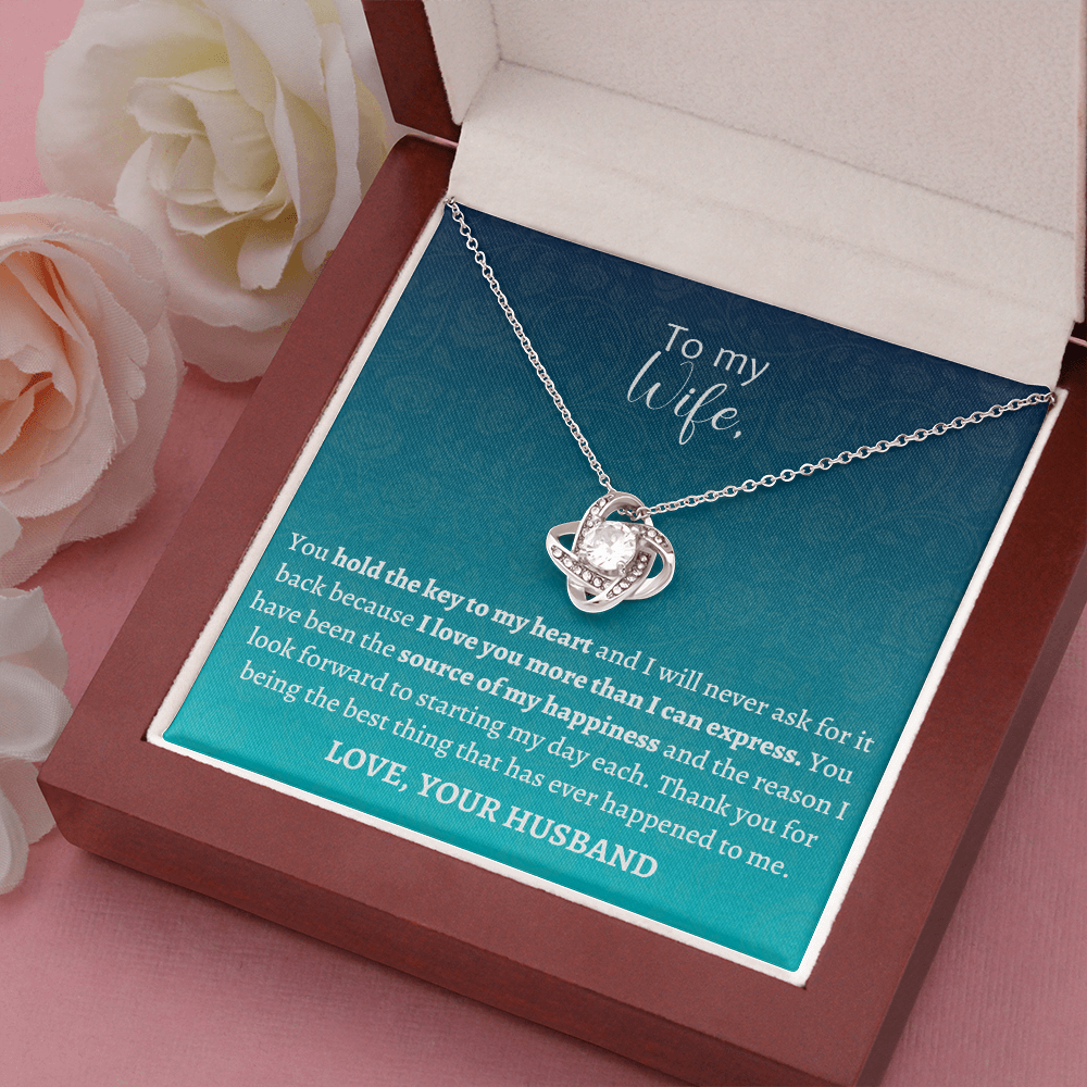 Gift for Wife - Thank you for being the best thing that has ever happened to me. Love, Your Husband