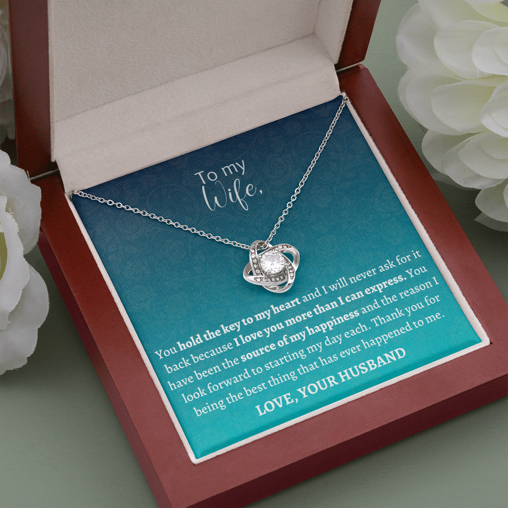 Gift for Wife - Thank you for being the best thing that has ever happened to me. Love, Your Husband