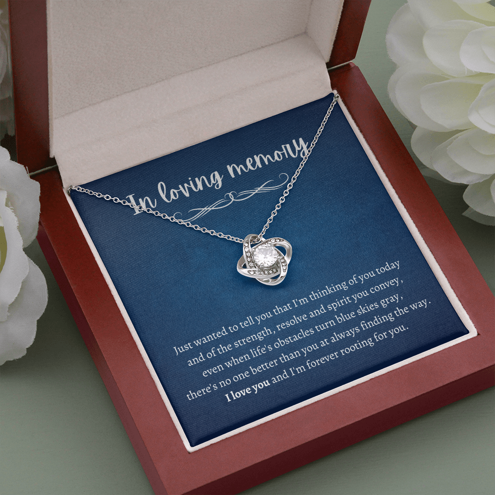 Remembrance Gift - I love you and I'm forever rooting for you
