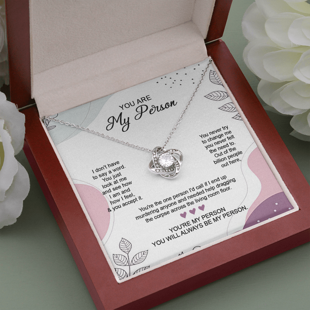 Gift for bestie, friend- I don't have to say a word