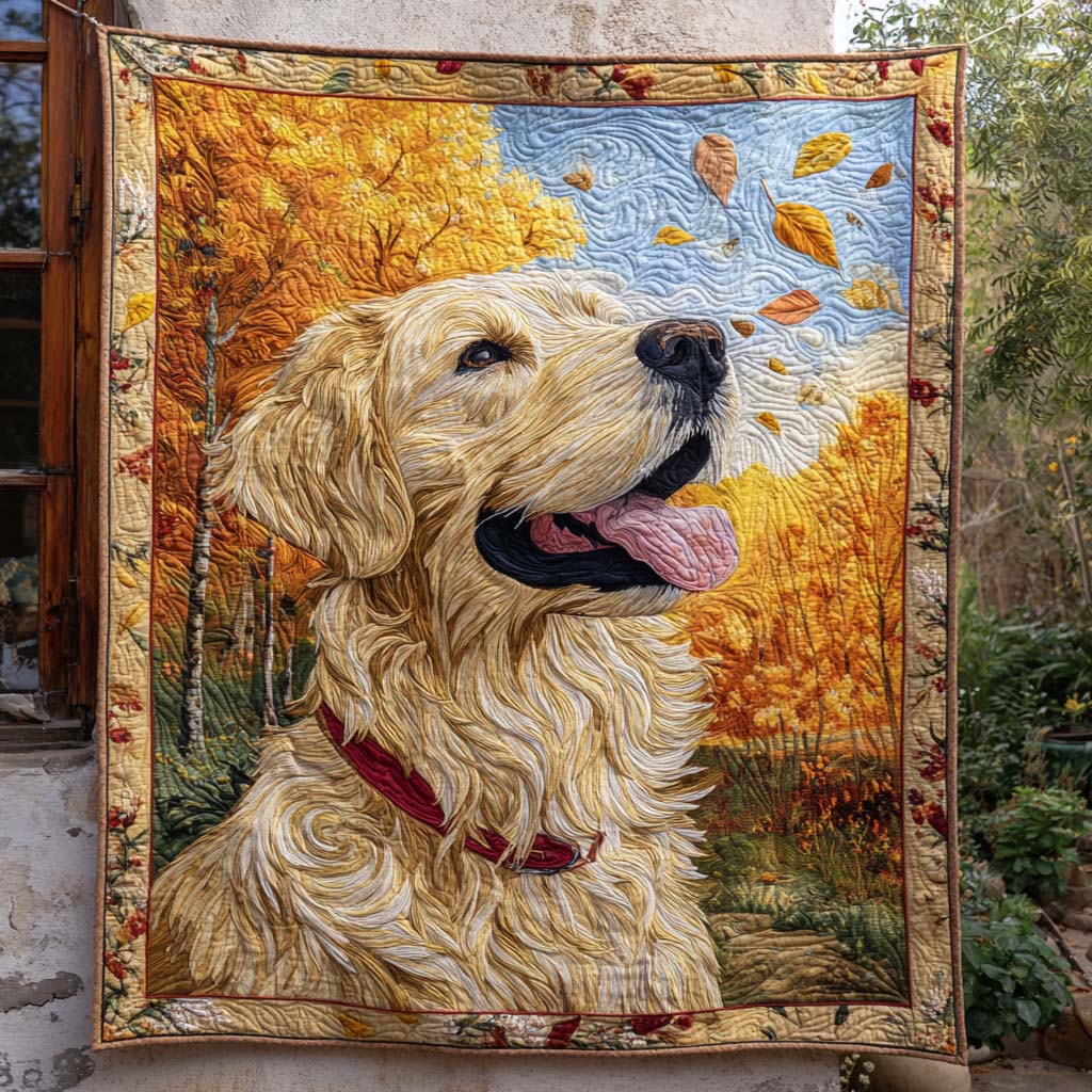 Autumn Breeze Quilted Blanket Autumn Blanket Throws Chicken Throw Blanket - Marykun