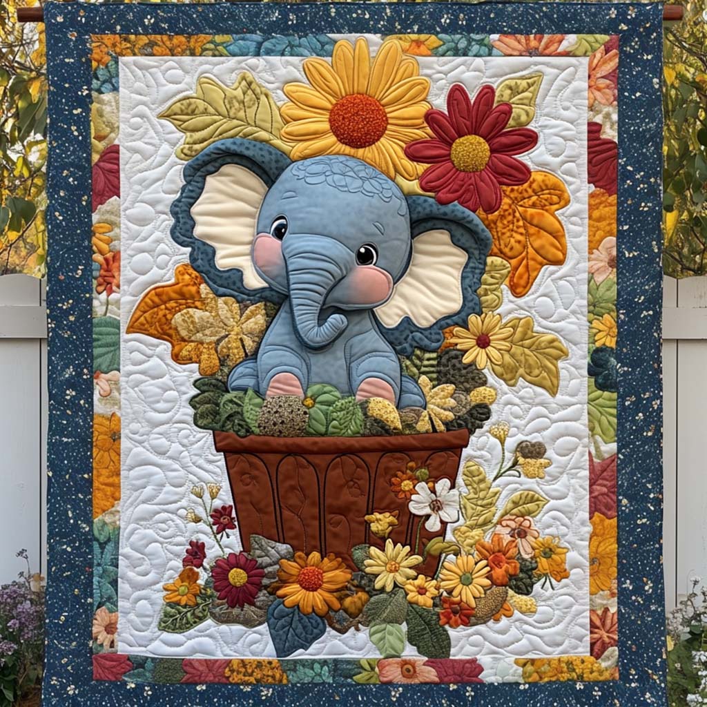 Basket of Joy Quilted Blanket Nice Throw Blanket Awesome Butterfly Lover Gift Ideas - Marykun