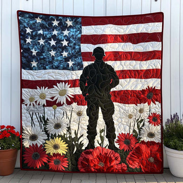 Battlefield Bloom Quilted Blanket Best Couch Throw Blanket Great Hummingbird Lover Gift Ideas - Marykun
