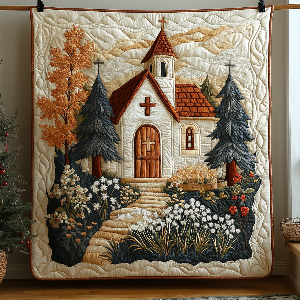Blessed Acres Quilted Blanket Bedroom Decor Christmas Koi Fish Merchandise Gifts - Marykun