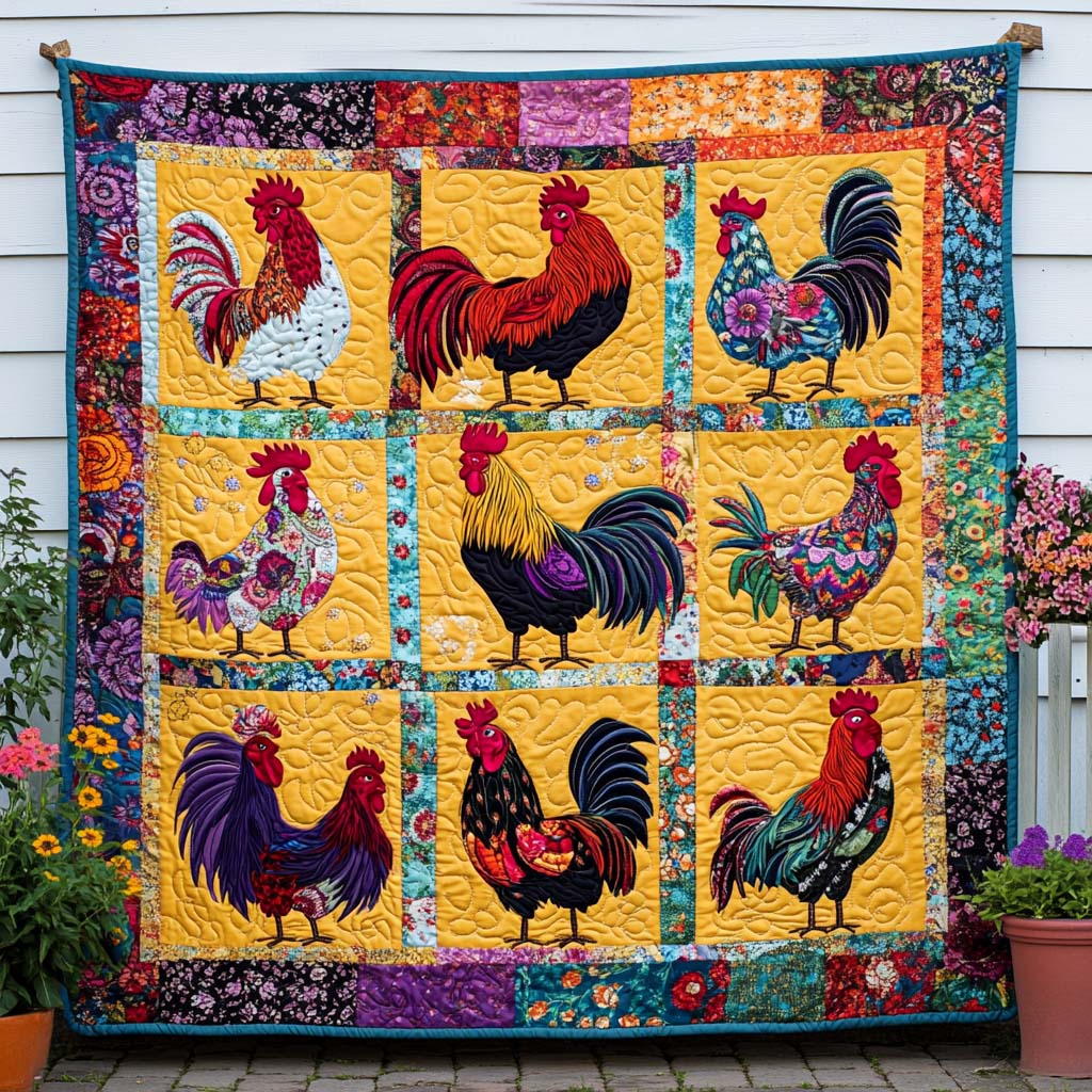 Bold and Feathered Quilted Blanket Christmas Throw Blanket Faith Based Gift Ideas - Marykun