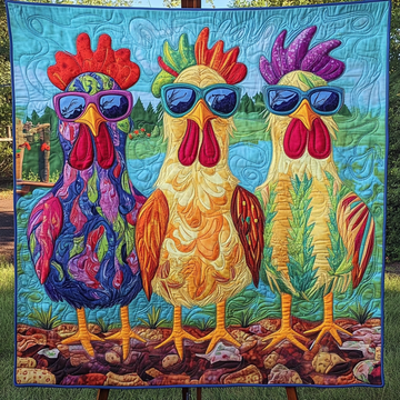Bold Beaks Quilted Blanket Christmas Throw Blanket Melanin Black Women Gift Ideas - Marykun