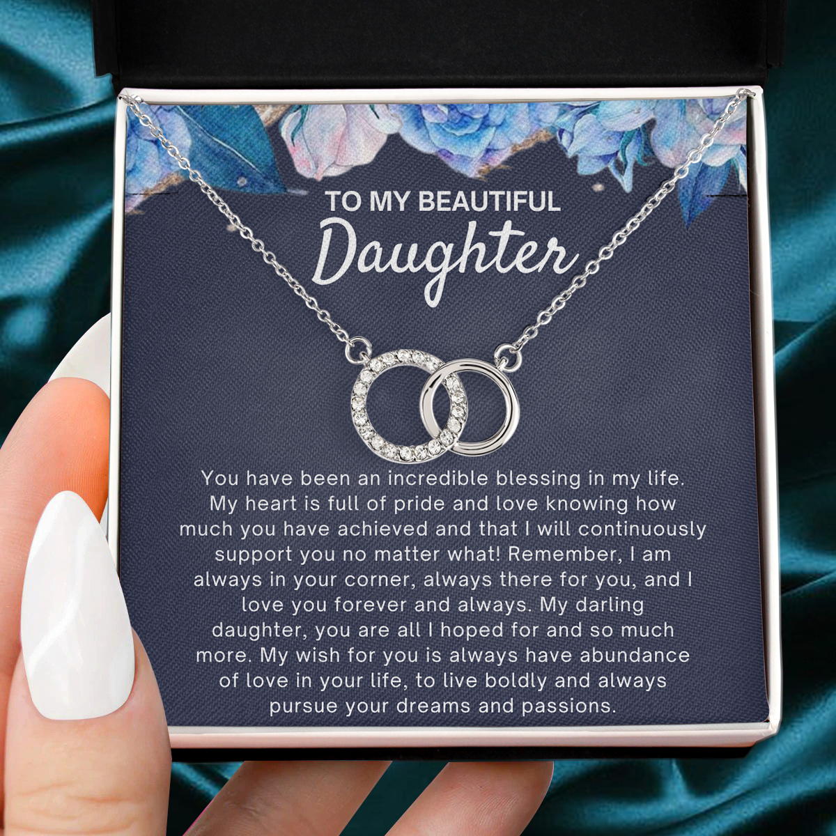You Have Been An Incredible Blessing In My Life - Pair Perfect Necklace, Gift For Daughter
