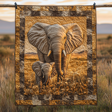 Calf of Joy Quilted Blanket Christmas Throw Blanket Best African American Gifts - Marykun