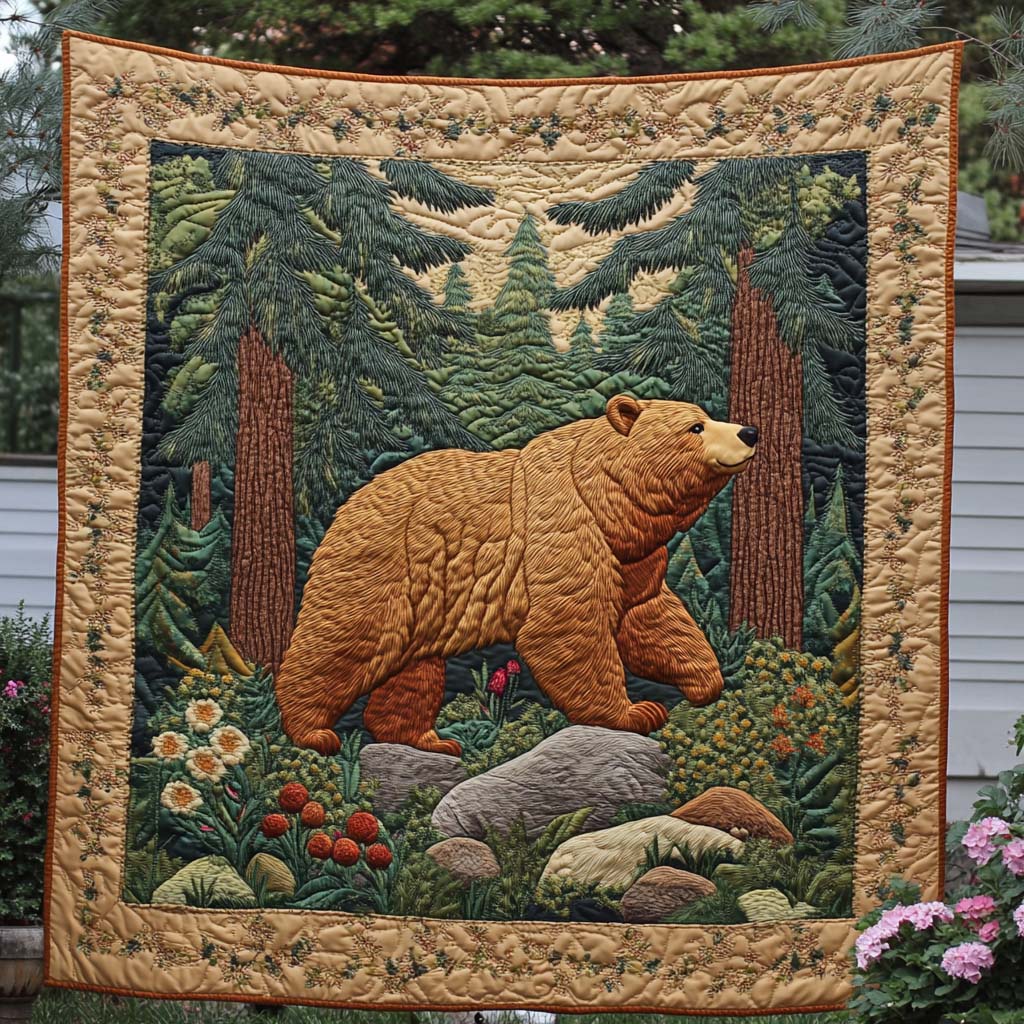 Cave Sentinel Quilted Blanket Cool Throw Blanket Frog Gifts For Her - Marykun